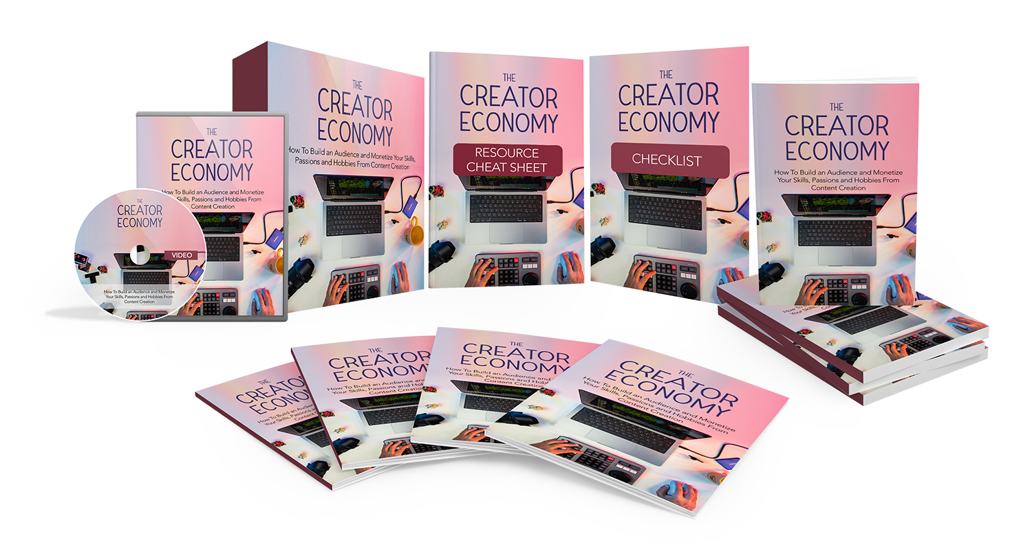 The Creator Economy eBook Training Guide w/Video Lectures